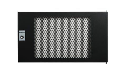 Metall-Tür perforiert 80% für Wandschrank S-RACK  7HE, B=600