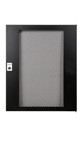 Metall-Tür perforiert 80% für Wandschrank S-RACK 16HE, B=600