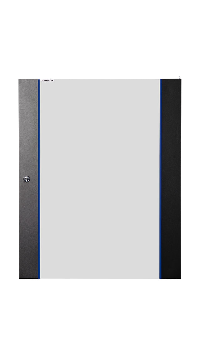 Foto: Glas-Tür für Wandschrank S-RACK 16HE, B=600, RAL9005