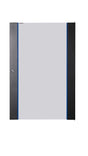 Foto: Glas-Tür für Wandschrank S-RACK 20HE, B=600, RAL9005
