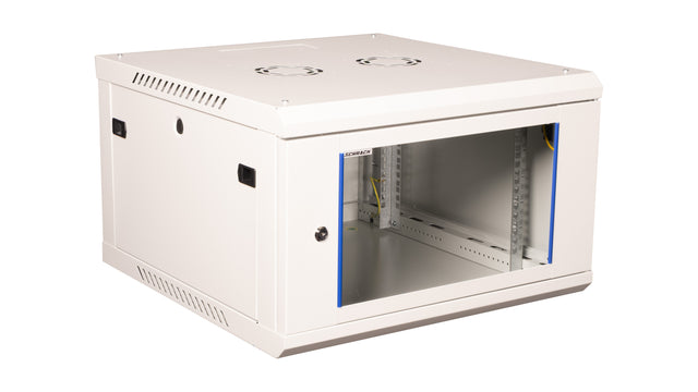 Netzwerk-Wandschrank S-RACK, B=600 H=378 T=600mm, 19", 6HE