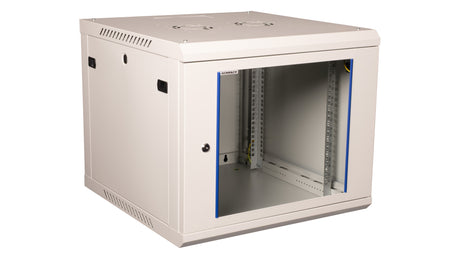 Netzwerk-Wandschrank S-RACK, B=600 H=512 T=600mm, 19", 9HE