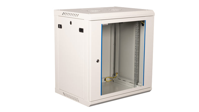 Netzwerk-Wandschrank S-RACK, B=600 H=646 T=450mm, 19", 12HE