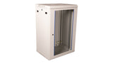 Netzwerk-Wandschrank S-RACK, B=600 H=912 T=450mm, 19", 18HE