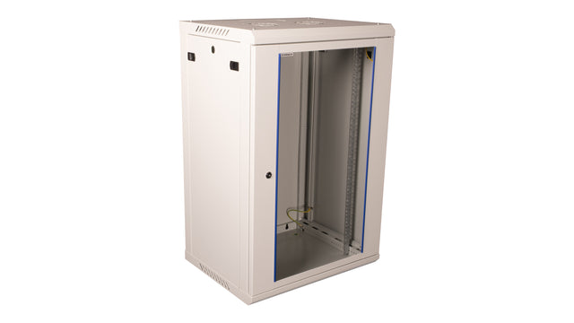 Netzwerk-Wandschrank S-RACK, B=600 H=912 T=450mm, 19", 18HE