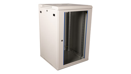 Netzwerk-Wandschrank S-RACK, B=600 H=912 T=600mm, 19", 18HE
