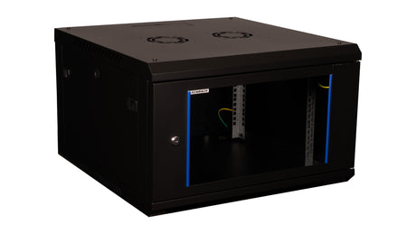 Netzwerk-Wandschrank S-RACK, B=600 H=378 T=600mm, 19", 6HE