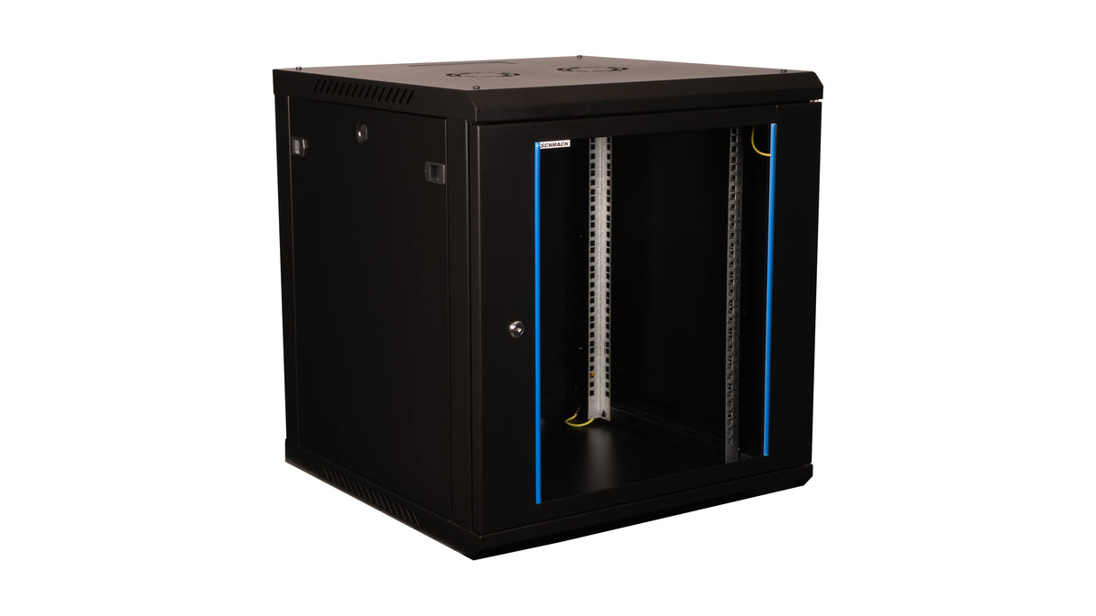 Netzwerk-Wandschrank S-RACK, B=600 H=646 T=600mm, 19", 12HE