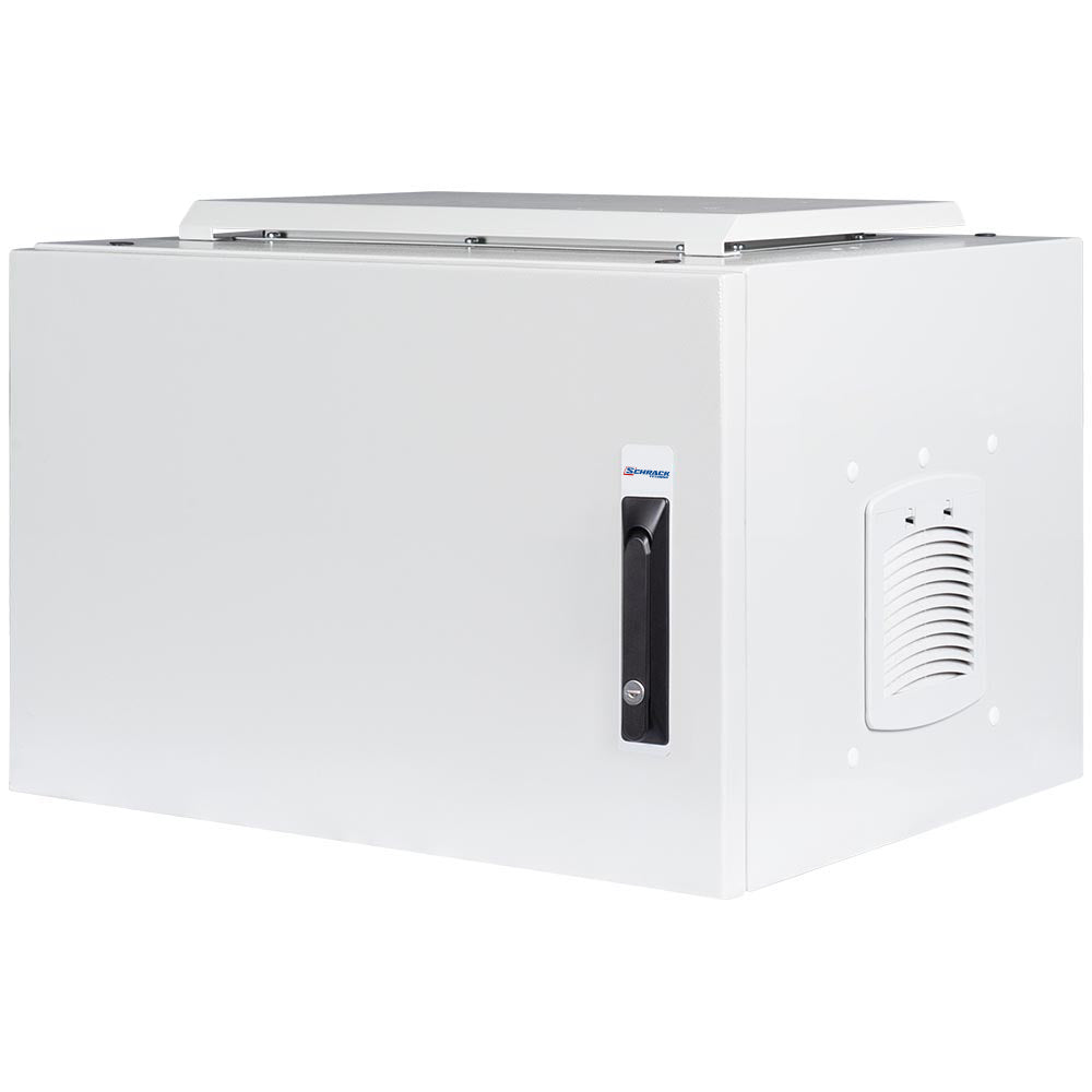 Netzwerk-Wandschrank IP55 Indoor, B600 H440 T450mm, 19"  7HE