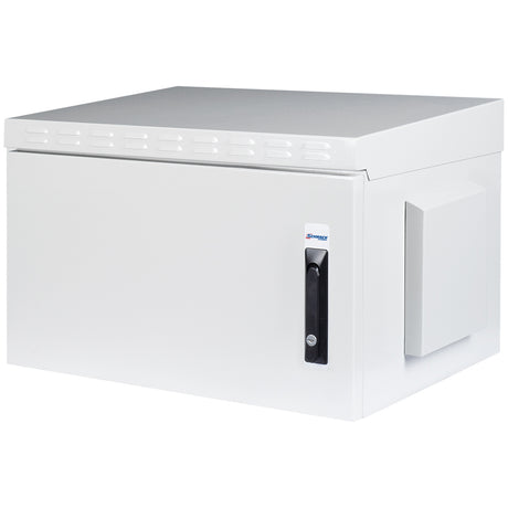 Foto: Netzwerk-Wandschrank IP55 Outdoor, B600 H490 T450mm, 19" 7HE