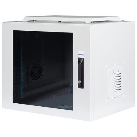 Netzwerk-Wandschrank IP55 Indoor, B600 H529 T450mm, 19"  9HE