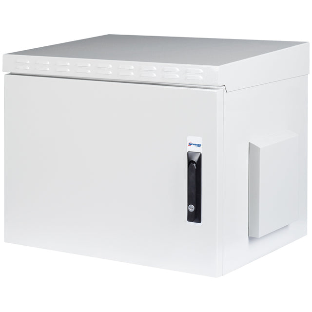 Foto: Netzwerk-Wandschrank IP55 Outdoor, B600 H579 T450mm, 19" 9HE