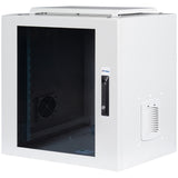 Foto: Netzwerk-Wandschrank IP55 Indoor, B600 H663 T450mm, 19" 12HE