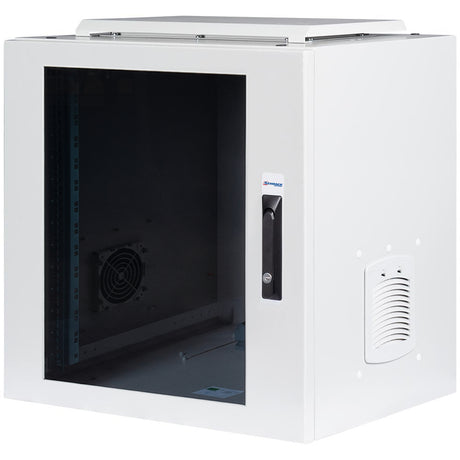 Foto: Netzwerk-Wandschrank IP55 Indoor, B600 H663 T450mm, 19" 12HE