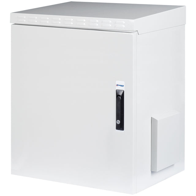 Foto: Netzwerk-Wandschrank IP55 Outdoor, B600 H891 T450mm 19" 16HE