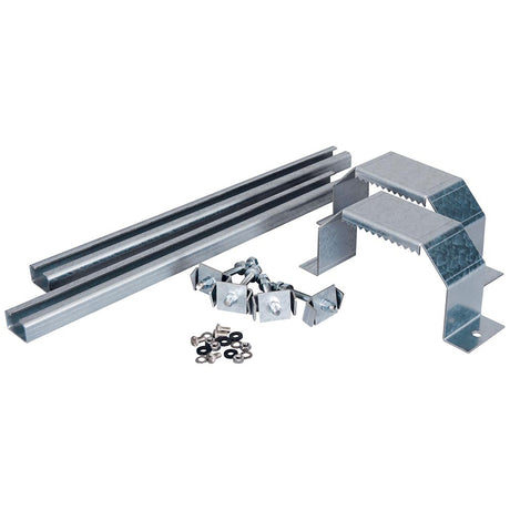 Foto: Mastmontagesatz für Mastdurchmesser 11-15cm, verzinkt