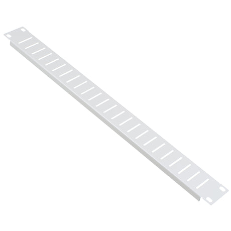 Foto: Blindplatte Stahl, geschraubt, belüftet, 19", 1HE, RAL7035