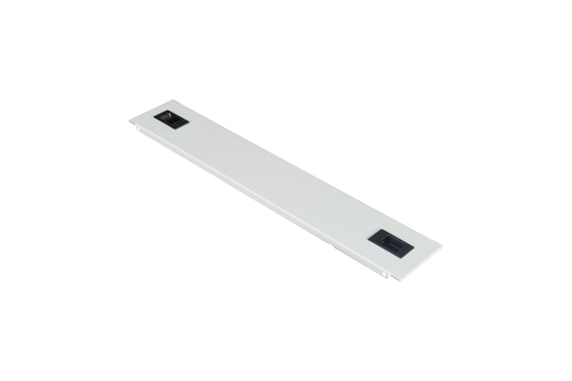 Foto: Blindplatte Stahl, Snap-In, 19", 2HE, RAL7035