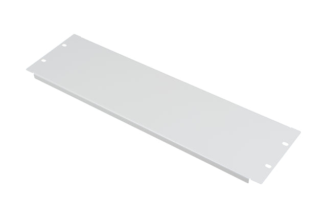 Foto: Blindplatte Stahl, geschraubt, 19", 3HE, RAL7035