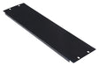 Foto: Blindplatte Stahl, geschraubt, 19", 3HE, RAL9005