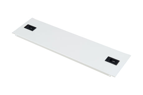Foto: Blindplatte Stahl, Snap-In, 19", 3HE, RAL7035