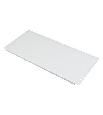 Blindplatte Stahl, geschraubt, 19", 4HE, RAL7035