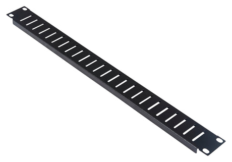 Foto: Blindplatte Stahl, geschraubt, belüftet, 19", 1HE, RAL9005