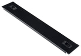 Foto: Blindplatte Stahl, Snap-In, 19", 2HE, RAL9005