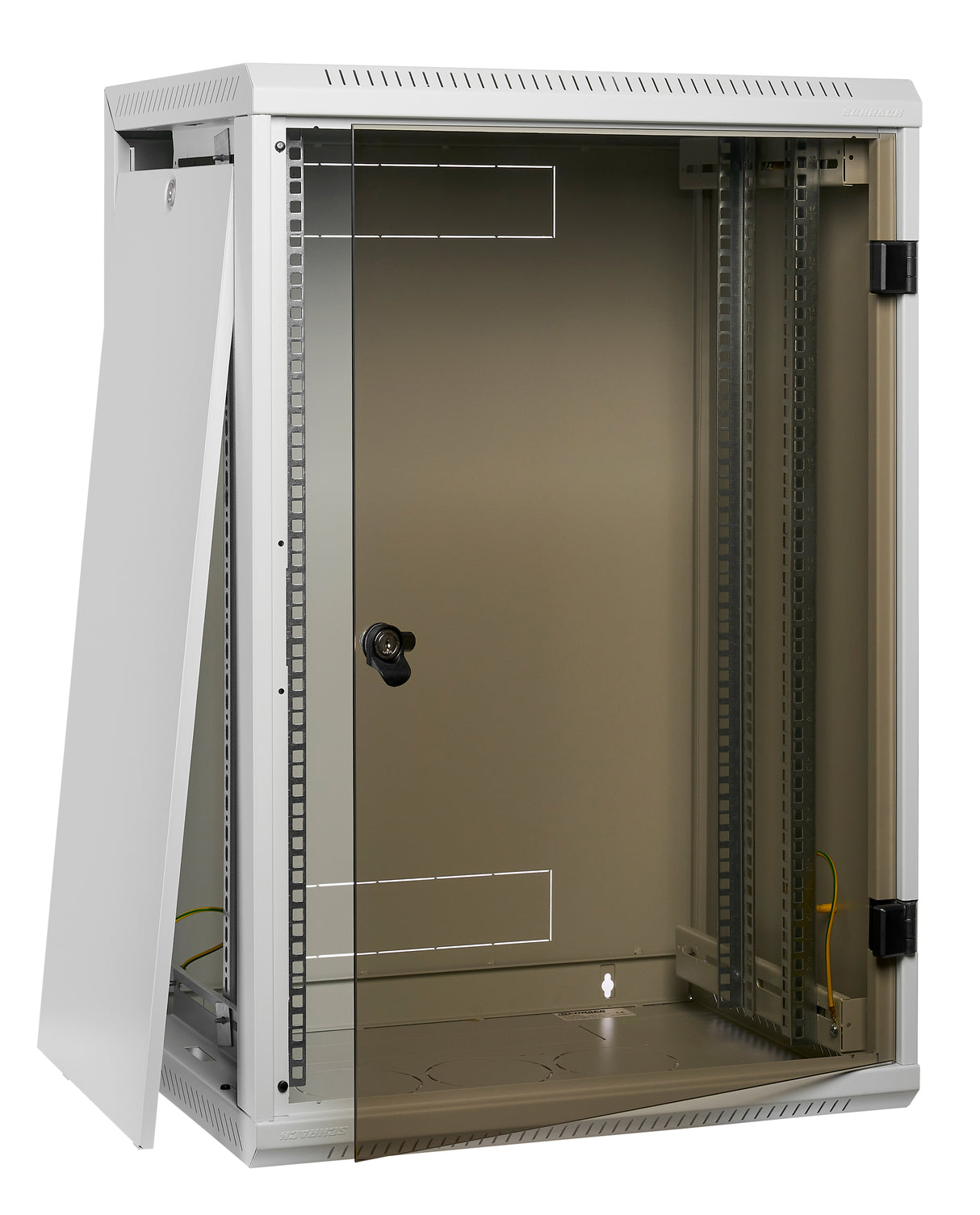 Netzwerk-Wandschrank DW Monoblock, B600 H370 T495, 19", 6HE