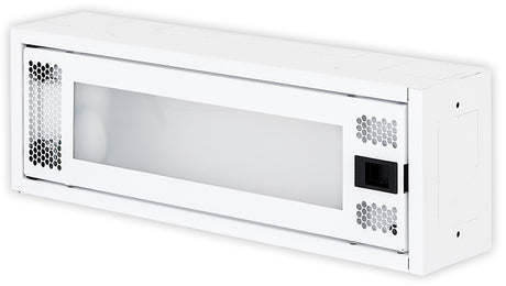 Foto: Daten Heimverteiler, 1-reihig, 8xTOOLLESS, 1x230V, RAL9003