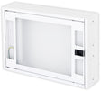 Foto: Daten Heimverteiler, 2-reihig, 26xTOOLLESS, 3x230V, RAL9003