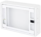 Foto: Daten Heimverteiler, 2-reihig, 26xTOOLLESS, 3x230V, RAL9003