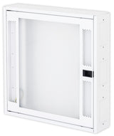 Foto: Daten Heimverteiler, 3-reihig, 44xTOOLLESS, 4x230V, RAL9003