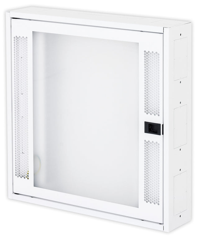 Foto: Daten Heimverteiler, 3-reihig, 44xTOOLLESS, 4x230V, RAL9003