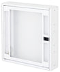 Foto: Daten Heimverteiler, 3-reihig, 44xTOOLLESS, 4x230V, RAL9003