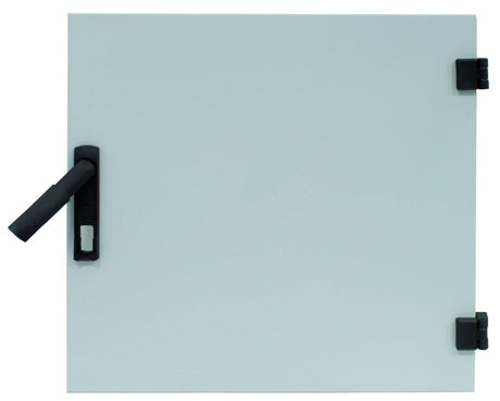 Foto: Vollmetall-Tür f.DW-Schrank18HE,B600,RAL7035,Halbzylinder
