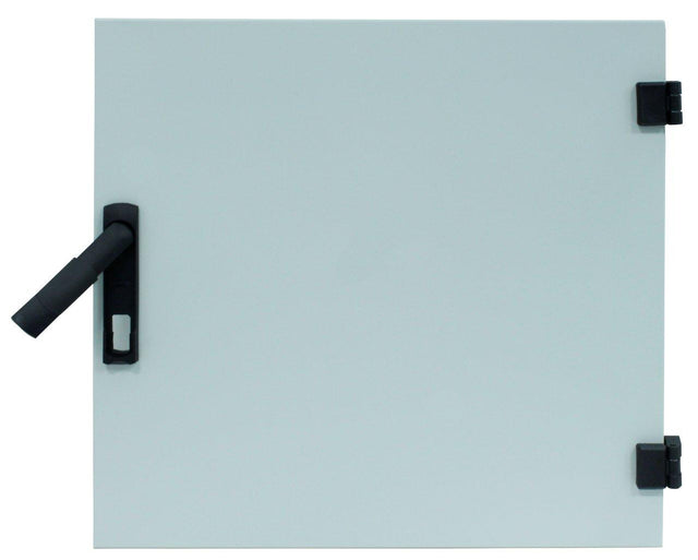 Foto: Vollmetall-Tür f.DW-Schrank18HE,B600,RAL7035,Halbzylinder