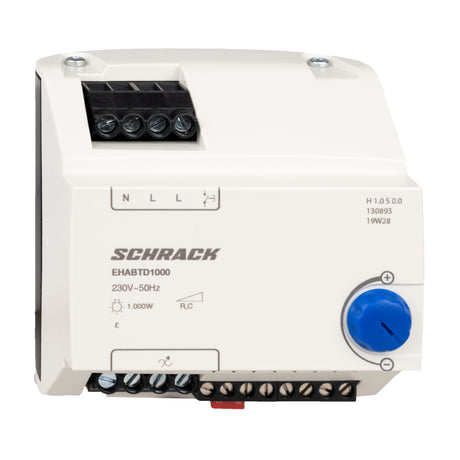 Phasenabschnittdimmer für Reiheneinbau 1000VA, RC