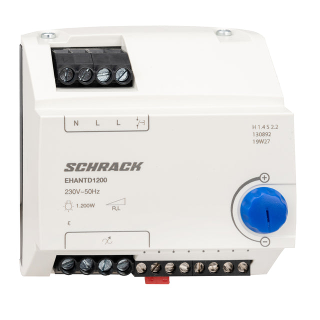 Phasenanschnittdimmer für Reiheneinbau 1200VA, RL