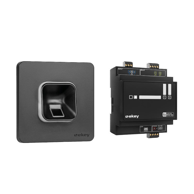 ekey xLine Fingerscan-Set, UP, schwarz