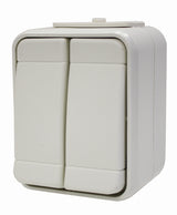 Foto: AP IP44 Serienschalter, Steckklemme, reinweiß, Aqua-Top
