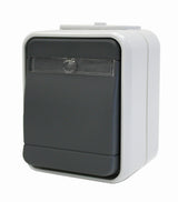 Foto: AP IP44 Universaltaster beleuchtet, Steckklemme, basaltgrau
