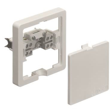Foto: Herdanschlussdose UP, flach, Krallenbefestigung, 5x2,5mm²