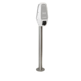 Standfuß für 1x CION, Edelstahl, barrierefrei (H130cm)