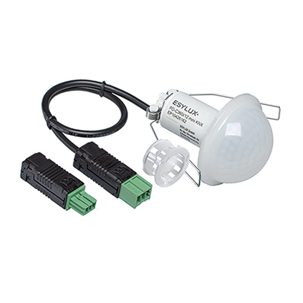 PD-C360i/12 mini KNX ws Deckeneinbau-Präsenzmelder IR 360°
