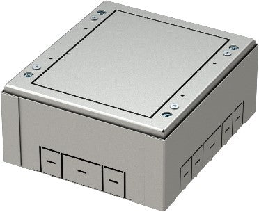 Foto: Einbaubox für Bodendose RB 4M, 208,5x182x83-128mm