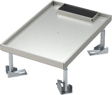 Foto: Doppelboden Deckel für Bodendose RB 7M, 265x178x100-145mm