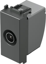 Foto: TV Durchgangsdose 1M 10dB, anthrazit
