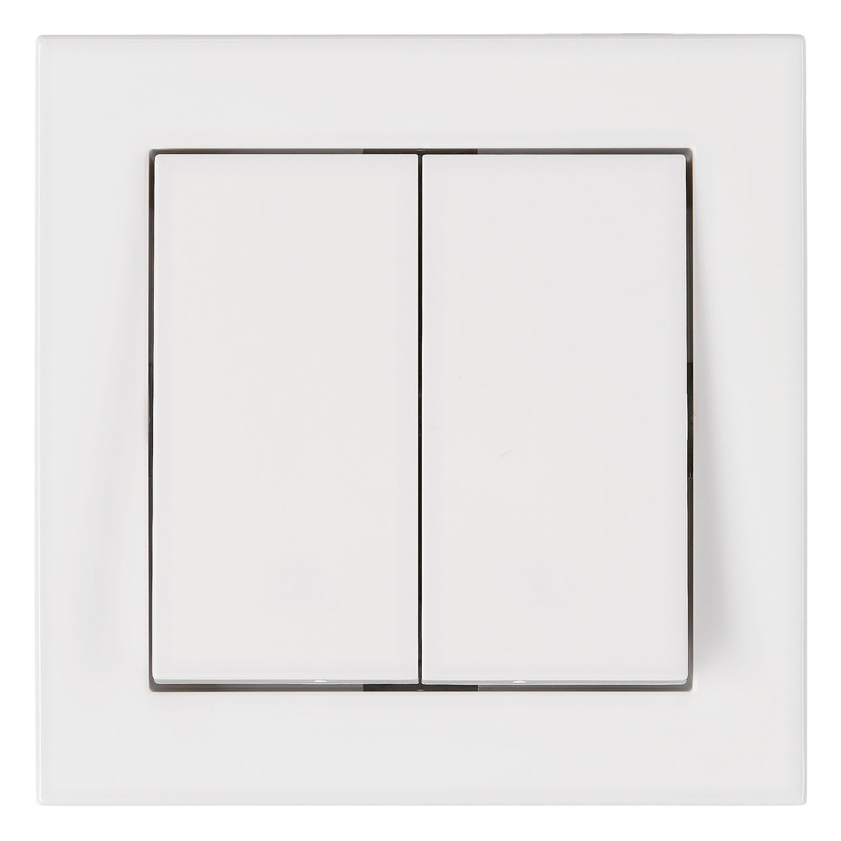 Set Serienschalter VISIO S 55 DESIGN CUBIC, Steckklemmen