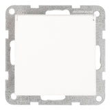 Steckdose, Klappdeckel, Schraubklemmen, weiß